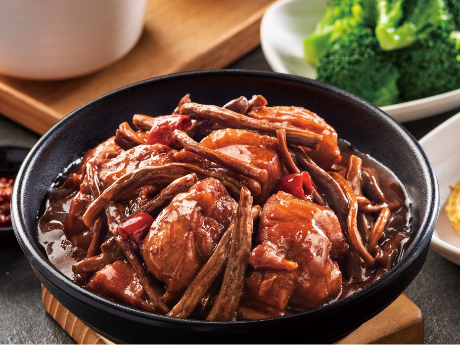 茶樹(shù)菇老鴨